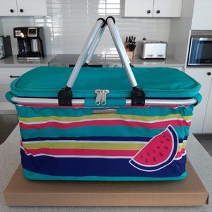 Folding Insulated Tupperware Pic Nic cooler